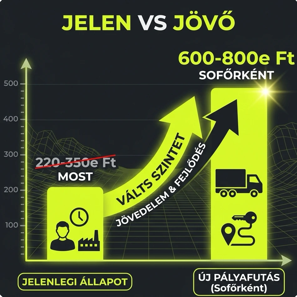 Jelen vs Jövő – fizetés összehasonlítás